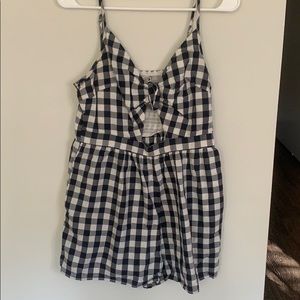Gingham romper! Only worn once